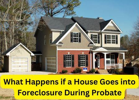 If a house goes into foreclosure during probate, the estate is responsible for mortgage payments, and the lender can initiate foreclosure proceedings if payments are missed